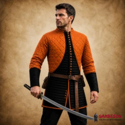 Medieval Padded Gambeson Jacket – Ren Faire & LARP Costume Armor