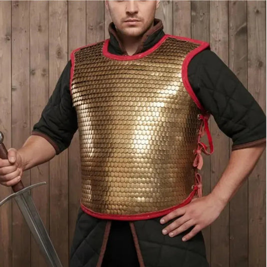 Brass Lorica Squamata – Roman Scale Armor Costume