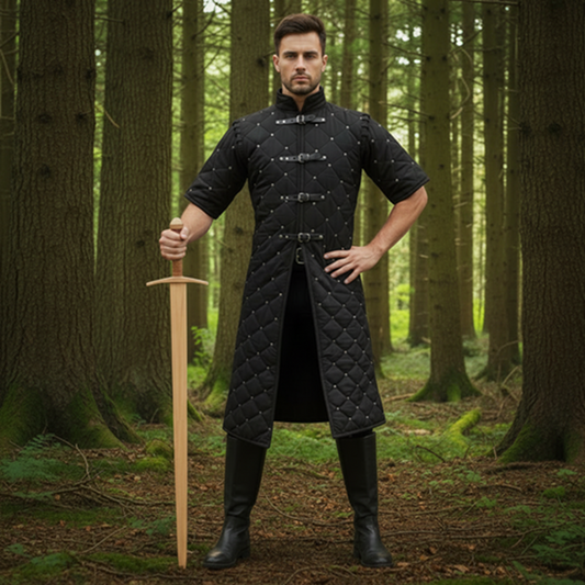 Medieval Long Gambeson – LARP & Ren Faire Costume