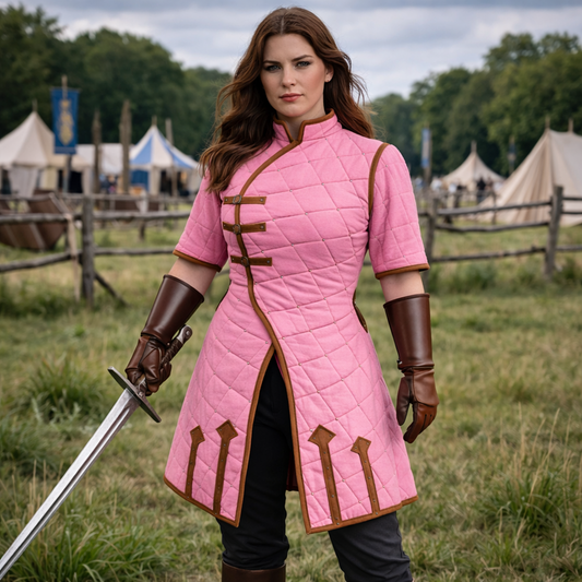 Medieval Armor Quilted Gambeson – LARP, Ren Faire & SCA Costume