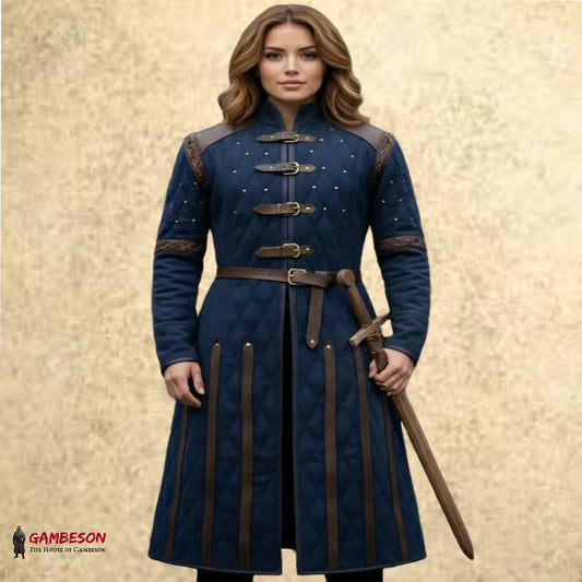Authentic Medieval Gambeson Armor – Perfect for Renaissance Faires, LARP, and Reenactment Costumes