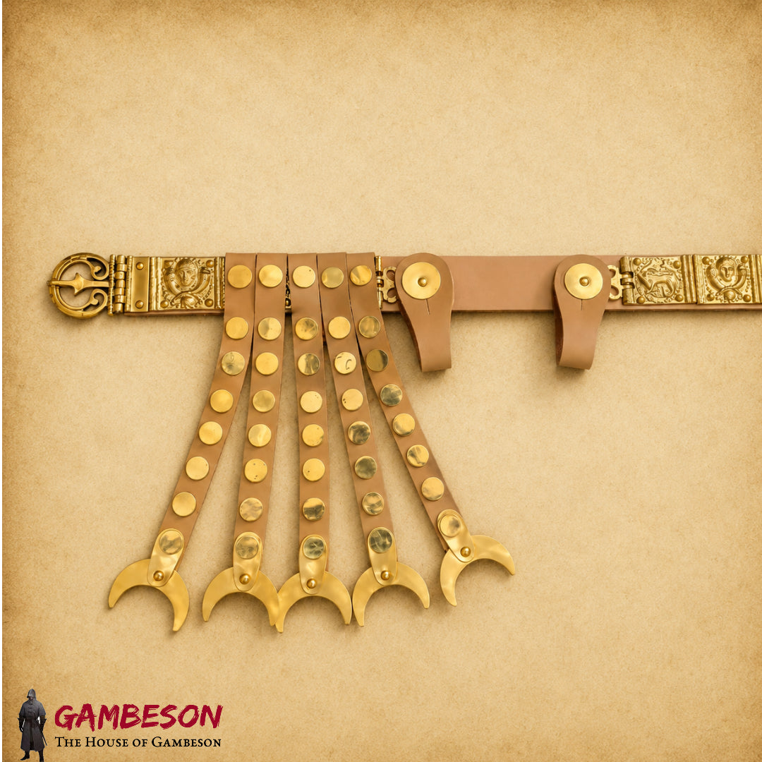 She-Wolf Roman Cingulum Belt – Handmade Reenactment Costume Accessory