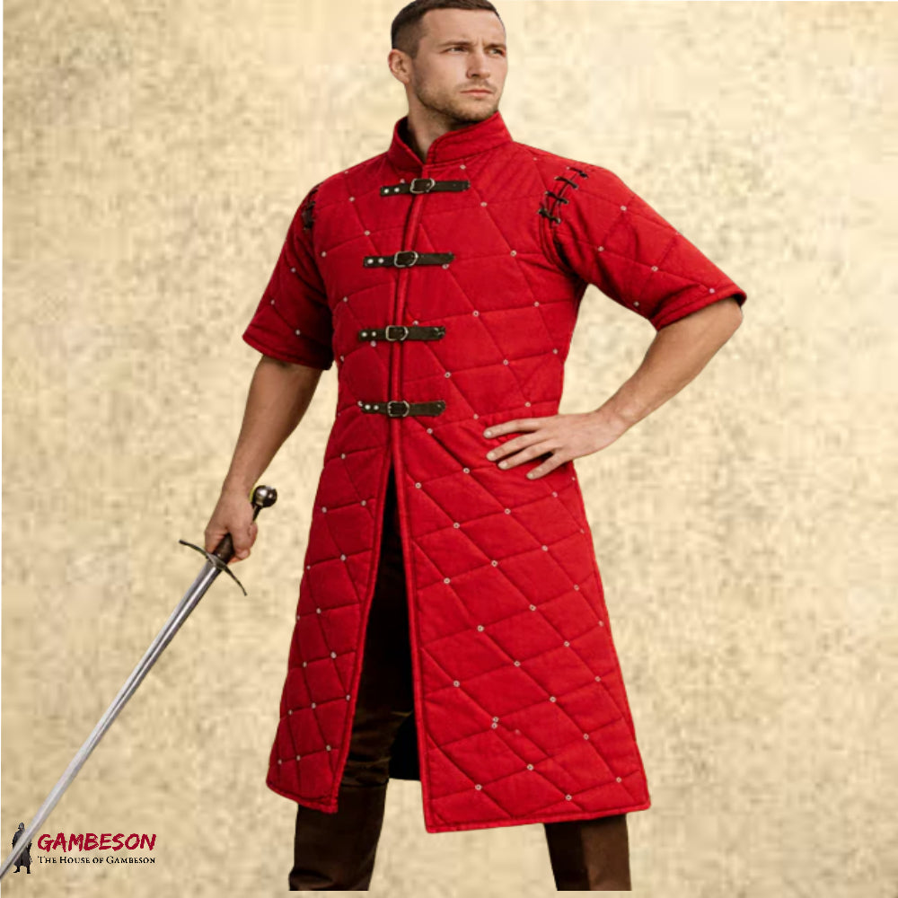 Authentic Men’s Medieval Gambeson – Renaissance Faire & Reenactment Costume