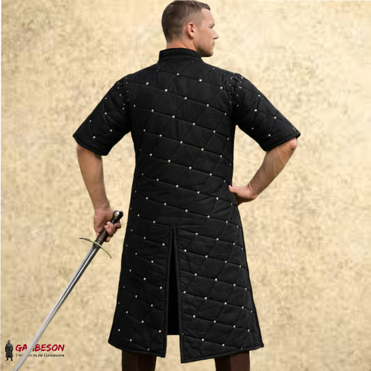 Authentic Men’s Medieval Gambeson – Renaissance Faire & Reenactment Costume
