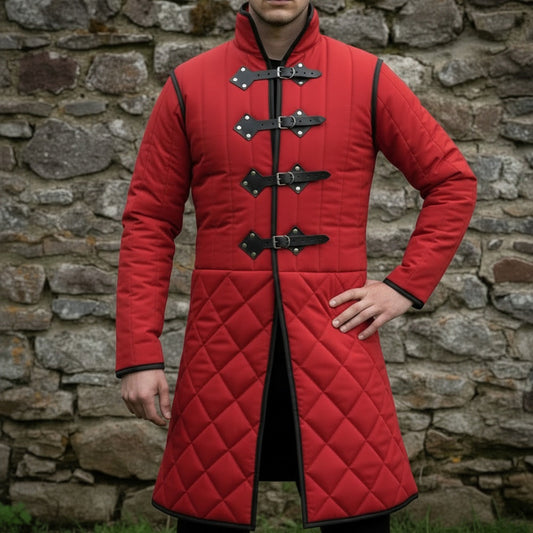 Medieval Padded Gambeson for LARP, SCA & Reenactment Costume