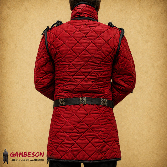 Medieval Gambeson Padded Armor Clothing – Ren Faire Historical & LARP Costume, MAS-0151 | Father's Day Gift
