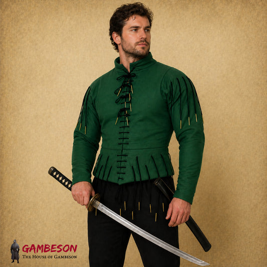 Viking Gambeson Cotton Padded Doublet for Medieval Events