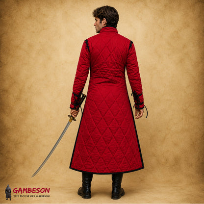 Medieval Quilted Gambeson – Cotton LARP & Renfaire Armor