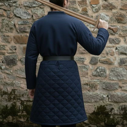 Medieval Gambeson – Padded Armor Tunic for LARP & Reenactment